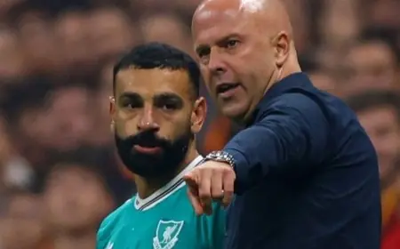 موعد انضمام محمد صلاح لمنتخب مصر قبل كأس أمم إفريقيا كما كشفه سلوت