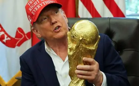 ترمب يشهد قرعة كأس العالم المرتقبة هذا الجمعة