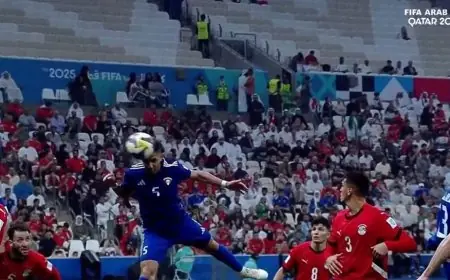 الأزرق يذهل الفراعنة بهدف مبكر في مواجهة مصر والكويت بكأس العرب 2025