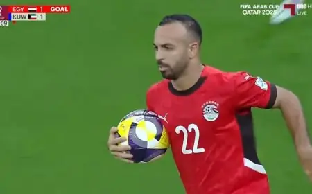 أفشة ينقذ منتخب مصر بهدف من ركلة جزاء في مواجهة قوية أمام الكويت