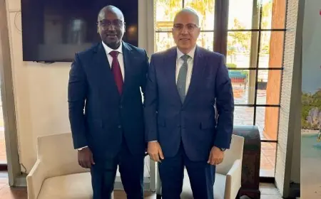 وزير الموارد المائية سويلم يجري اجتماعاً مثمراً مع وزير المياه السنغالي خلال الكونجرس العالمي التاسع عشر للمياه