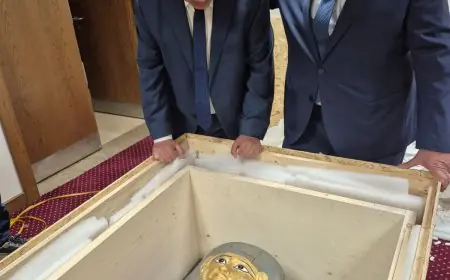 مصر تستعيد كنوزها الأثرية الثمينة من بلجيكا لتعزيز السياحة