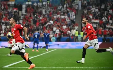 أفشة يتألق كرجل مباراة مصر والكويت في كأس العرب