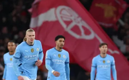 تشكيل مانشستر سيتي ضد فولهام بالدوري الإنجليزي: مرموش بديلاً