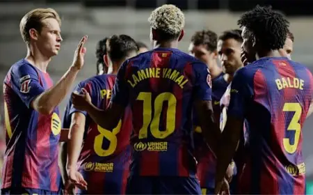 تشكيلة برشلونة لمواجهة أتلتيكو مدريد في الدوري الإسباني