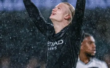 هالاند يحطم رقم شيرر ويصل إلى الهدف 100 في الدوري الإنجليزي