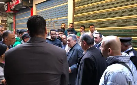 محافظ الدقهلية يعلن استمرار الجهود على مدار الساعة لإزالة آثار حريق المنصورة بنجاح