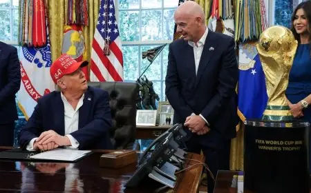 هل يفوز دونالد ترامب بجائزة فيفا للسلام؟