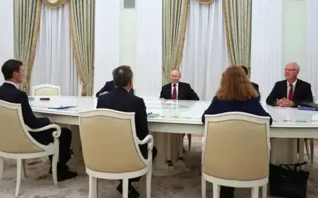 البيت الأبيض يصف اجتماع مبعوثي ترامب مع بوتين بخصوص كييف بالمثمر