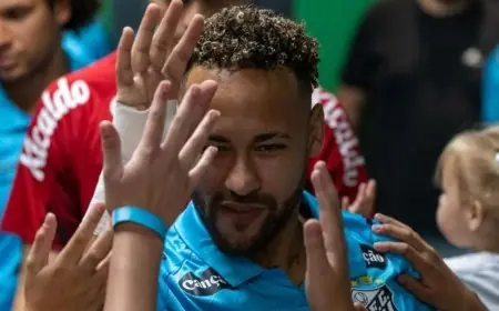 نيمار يحقق هاتريك مذهل في 17 دقيقة ويقترب من إنقاذ سانتوس