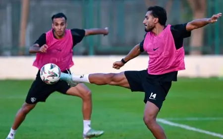 العريس ينضم لتدريبات الزمالك استعداداً لمواجهة كهرباء الإسماعيلية