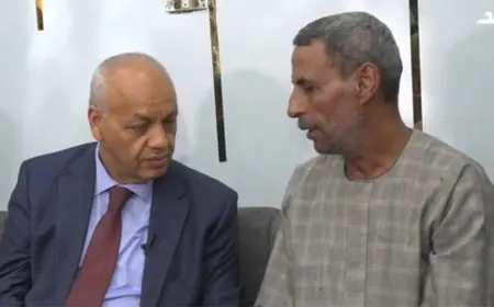 والد شهيد المنوفية يودع ابنه بالدموع: فقدت أعز ما أملك وأتمنى حضور يوم الشهيد