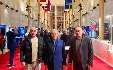 حسام وإبراهيم حسن يشاركان في استقبال منتخبات كأس العالم 2026 بمجمع كينيدي للفنون