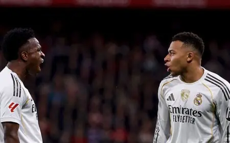 تشابي ألونسو ينهي أزمة فينيسيوس في ريال مدريد بتغيير مركزه