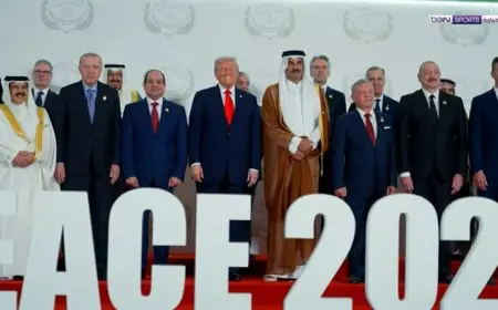 قرعة كأس العالم 2026 تضيء قمة السلام في شرم الشيخ بأمريكا