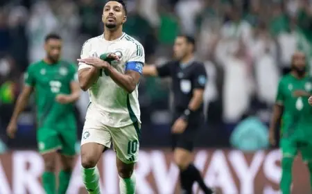 رقم قياسي لسالم الدوسري بعد مساهمته في جميع الأهداف مع السعودية في كأس العرب
