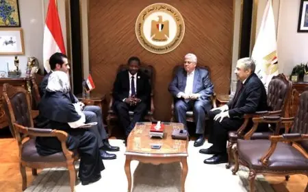 وزير التعليم العالي يلتقي مفوض التعليم والعلوم والابتكار بالاتحاد الإفريقي في القاهرة لتعزيز التعاون الأكاديمي