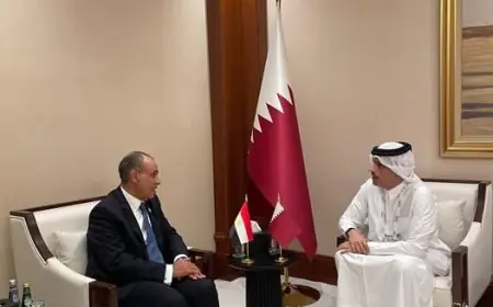 مشاورات مصرية قطرية في الدوحة لتعزيز الأمن الإقليمي وتثبيت وقف إطلاق النار