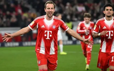 ثلاثية رائعة من كين تقود بايرن ميونيخ لاكتساح شتوتغارت في الدوري الألماني