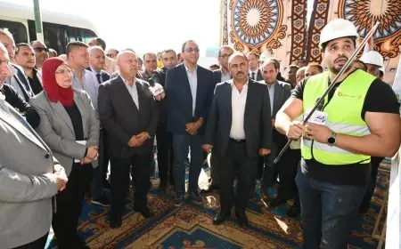 كامل الوزير يقوم بجولة في منطقتي قفط وهو الصناعيتين في قنا لتعزيز التطوير الاقتصادي