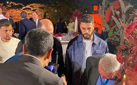 خالد الغندور يحتفل بزفاف ابنة أحمد سليمان على محمود بنتايج في نفس ليلة فسخ عقده مع الزمالك