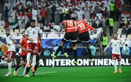 مواجهة حاسمة تنتهي بالتعادل بين مصر والإمارات في كأس العرب 2025