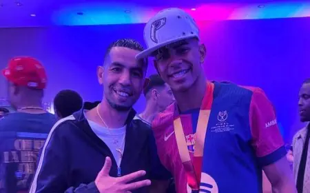 والد لامين يامال يثير غضب جمهور بيتيس في مواجهة برشلونة