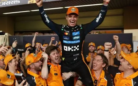 نوريس يحقق حلمه بالفوز بلقب فورمولا 1 لأول مرة