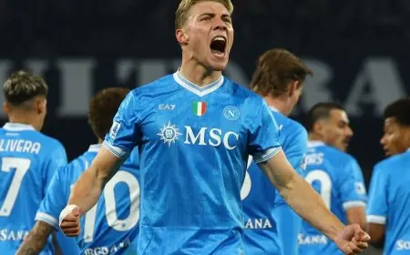 عودة نابولي لصدارة الدوري الإيطالي بثنائية هويلوند أمام يوفنتوس