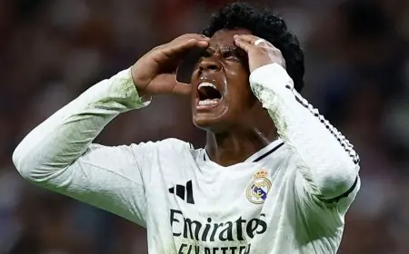 لماذا تم طرد إندريك البديل في مباراة ريال مدريد ضد سيلتا فيغو؟