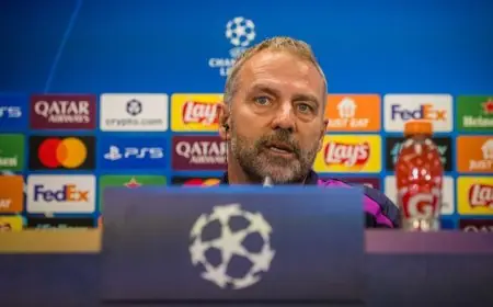 فليك يوجه تحذيراً قوياً للاعبي برشلونة قبل مواجهتهم مع فرانكفورت في دوري الأبطال