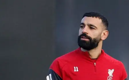 غياب محمد صلاح عن تشكيلة ليفربول لمواجهة إنتر ميلان في دوري أبطال أوروبا