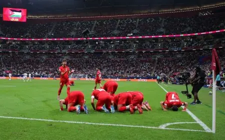 صدمة لعشاق الكرة منتخب مصر يودع كأس العرب مبكرًا بهزيمة ثقيلة من الأردن بثلاثة أهداف