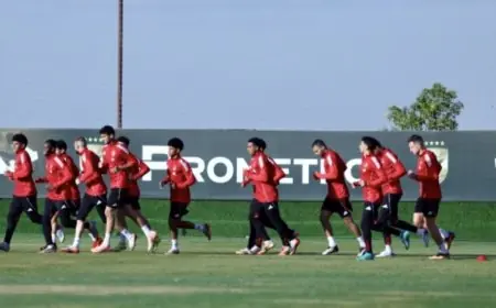 الأهلي يكثف تدريباته لتحدي إنبي المهم