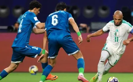 ياسين براهيمي يعلن ثقته بفوز الجزائر على الإمارات وإسعاد الجمهور بكأس العرب