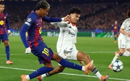 لامين يامال يحطم رقم كيليان مبابي كأصغر نجم مؤثر في تاريخ دوري أبطال أوروبا