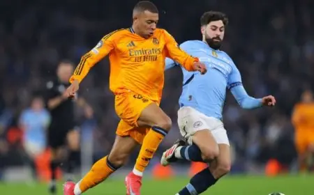 مواجهة نارية اليوم بين ريال مدريد ومانشستر سيتي في دوري أبطال أوروبا