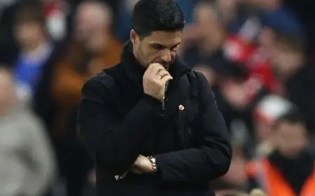 أرتيتا يحذر من تأثير الإصابات على طموحات أرسنال هذا الموسم