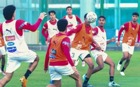 انطلاق معسكر منتخب مصر تحت 18 عاما للاستعداد القوي لتصفيات أفريقيا