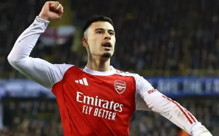 مارتينيلي يسطع بتحقيق رقم قياسي جديد في تاريخ أرسنال
