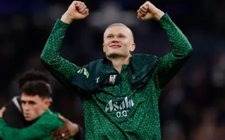 هالاند يفكر في تحقيق الأرقام القياسية بعد اعتزاله كرة القدم