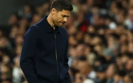 ريال مدريد يقرر إقالة تشابي ألونسو حال فشله في الفوز على ألافيس