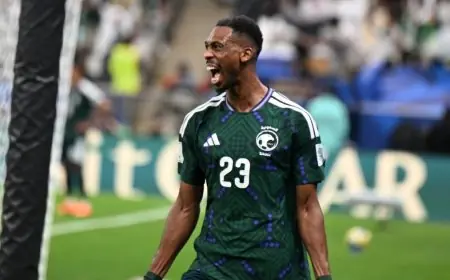 كنو يهدي هدف الفوز على فلسطين لوالدته والشعب السعودي