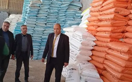 الزراعة تكشف عن ضبط مخزن غير مرخص لتهريب الأسمدة المدعمة في المحلة الكبرى