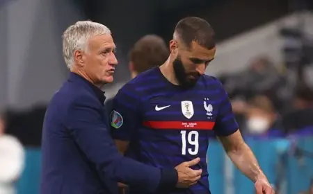 كيليان مبابي قد يعوق عودة كريم بنزيما لمنتخب فرنسا