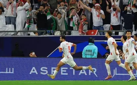 علوان وأبو ليلى يصنعان التاريخ الأردن يتأهل لنصف نهائي كأس العرب بإقصاء العراق
