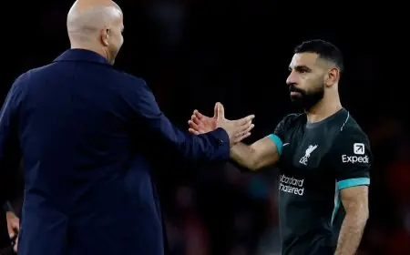 فان دايك يتوسط لتحقيق الصلح بين محمد صلاح وسلوت كيف تم ذلك