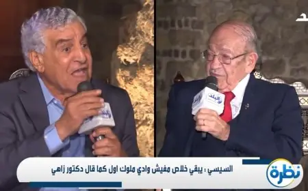 زاهي حواس يواجه الشائعات حول وادي الملوك برؤى مثيرة