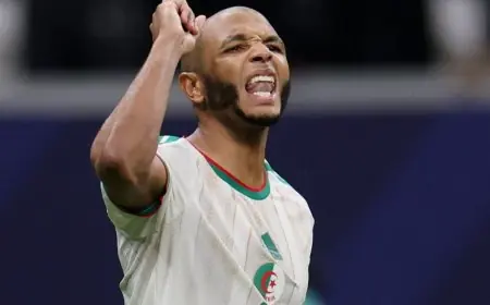 ياسين براهيمي يعتذر لجمهور الجزائر بعد خسارة بتفاصيل دقيقة