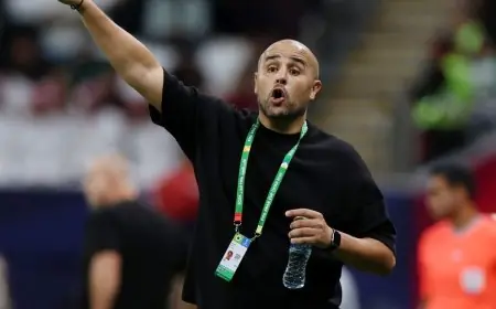 مجيد بوقرة يعتذر للجماهير ويختتم مسيرته كمدرب للمنتخب الجزائري